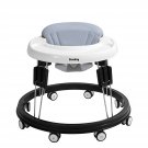 Foldable Baby Walker, Baby Walker for Boys Girls,Activity Center with Mute Wheel