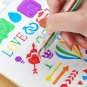 28 Pack Multicolor Ballpoint Pens 0.5Mm 6-In-1, Fun Pens for Kids Party Favors,