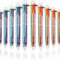 28 Pack Multicolor Ballpoint Pens 0.5Mm 6-In-1, Fun Pens for Kids Party Favors,