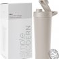 Stainless Steel Shaker Bottle with Ball 24Oz | Metal Insulated Cup for Protein M