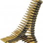 Smiffy'S Men'S Bullet Belt 96 Bullets 150 Cm Long