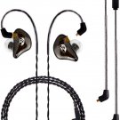 Professional in Ear Monitor Headphones for Singers Drummers Musicians with MMCX