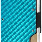 Carbon Fiber Credit Card Holder & Money Clip Wallet for Men - Slim Rfid Wallet E