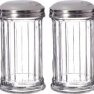 Retro Style Sugar Dispenser/Pourer/Shaker, Glass Jar, Stainless Steel Pour-Flap