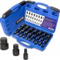 Screw Extractor Set Hex Head Multi-Spline Easy Out Bolt Extractor Set, EZ Out Ro