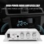 2 Channel 12V 15W Bass Amplifier Stereo Amplifier Small Amplifier Car Home Audio