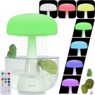 Cloud Rain Humidifiers Water Drip,Transparent Base Diffuser,Snuggling Cloud Humi