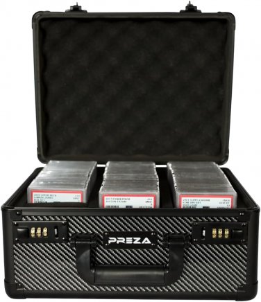 Graded Card Storage Box - Premium Trading Card Case for Graded Sports Cards - Ca