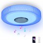 Bluetooth Speaker Ceiling Light 6000K Daylight 18W Waterproof Shower Light Flush