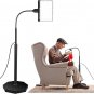 5X Floor Magnifying Glass with Light and Stand, 36 LED Dimmable Floor Magnifying