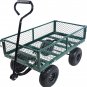 Wagon with Removable Sides Can Be Used Infarms, Warehouses, Etc. Garden Dump Car