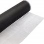 Replacement Black Fiberglass Window Screen Mesh Roll for Windows, Screen Doors,