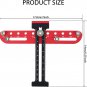 Cabinet Hardware Jig, Aluminum Alloy Cabinet Handle Drill Guide Portable Cabinet