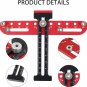 Cabinet Hardware Jig, Aluminum Alloy Cabinet Handle Drill Guide Portable Cabinet
