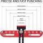 Cabinet Hardware Jig, Aluminum Alloy Cabinet Handle Drill Guide Portable Cabinet