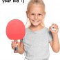 Professional Ping Pong Paddle Set - 2 Pack Premium Table Tennis Racket Set, 3 Pr