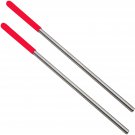 1 Pair Torsion Spring Winding Rods with Non-Slip Handle, 16 Inch Length Winding