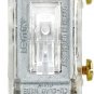 L1461-2C Single-Pole Switch, White