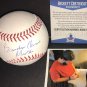Brandon Marsh Philadelphia Phillies BECKETT ROOKIE COA Autographed Signed Offici