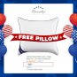 Goose down Comforter Full Size - All Season White Fluffy Feather Duvet Insert wi