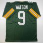 Autographed/Signed Christian Watson Green Bay Green Football Jersey Beckett BAS