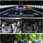 Dash Cam 5G Wifi GPS, 3 Channel Dash Cam Front and Rear inside 2K+1080P+1080P, 3