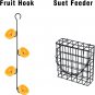 Multi Bird Feeding Station Kit Wild Bird Feeder Pole, 93 Inch Premium Feeder Han