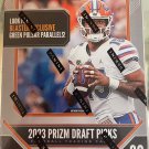 2023 Prizm Draft Picks Football Blaster Box 6 Packs per Box and 5 Cards per Pack
