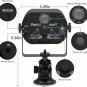 Party DJ Disco LED Lights, USB Strobe Laser Light, 4000 Mah Battery Projector Vo