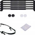 Glasses Strap and Ear Hooks Set 3, 7 Pack Eyeglasses Sunglasses String Strap Gla