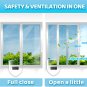 Sliding Window Door Lock Security - 4 Packs Slider Windows Stopper for Baby Chil
