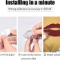 2 Sets Lips Mirror Tiles, 3D Removable Kiss Shape Frameless Mirror Acrylic Mirro