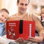 Football Card Binder, 4 Pocket Baseball Trading Card Binder Storage Protectors,