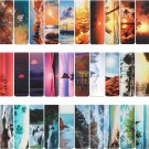 30 Pcs Natural Scenery Magnetic Bookmarks, Magnet Page Markers Set for Book Love