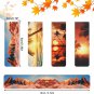 30 Pcs Natural Scenery Magnetic Bookmarks, Magnet Page Markers Set for Book Love