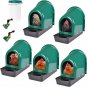 Chicken Nesting Box, 5 Pack Chicken Nesting Boxes for Laying Eggs - Roll Away Ne