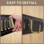 4 Pcs E Track Accessories J Hooks for Cargo Van Enclosed Trailer and Semi Trucks