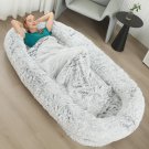 Human Dog Bed, 71"X45"X12" Orthopedic Washable Humans Size Dog Bed Fits People a