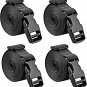 Premium Utility Straps with Quick Release Buckle Adjustable Short Nylon Lashing