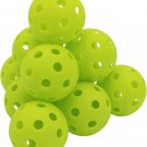 Plastic Golf Practice Balls Soft [Anti-Crack] Limited Flight 42Mm Training Mini