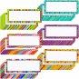 36 Pack Magnetic Dry Erase Labels to Write on for Classroom Whiteboard (6 Design