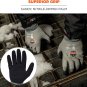Proflex 7501 Coated Waterproof Winter Work Gloves, Sandy Nitrile Coated Palms, T