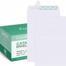 Catalog Envelopes 6X9 Small White Envelopes Self Seal 250 Pack for Mailing, Orga