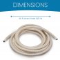 20 Ft Drain Hose Line for Mini Split Air Conditioner Ductless Heat Pump
