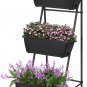 Vertical Raised Garden Bed 3 Tier Elevated Garden Planters Stand up Garden Plant