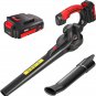 Cordless Leaf Blower,20V Battery Powered Leaf Blower for Lawn Care, Electric Lig