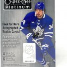 2021-22  O-Pee-Chee Platinum Hockey Blaster Box