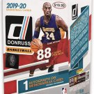 2019-20 Panini NBA Donruss Basketball Blaster Box - 88 Total Cards - 1 Autograph