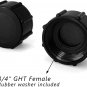 20 Pack Plastic Hose Caps for Garden Hose, Garden Hose Female End Fitting Cap Se