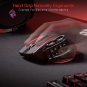 M811 PRO Wireless MMO Gaming Mouse, 15 Programmable Buttons RGB Gamer Mouse W/Er